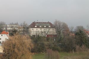 Auch der Hagel hat dem Gebäude zugesetzt