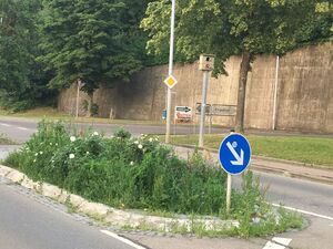 Nürtinger Straße: bisher 2 Anlagen - zukünftig nur eine