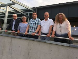 Eine gut gelaunte und motivierte SPD/UB-Fraktion - trotz Verlust von 2 Sitzen Foto Voss