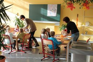 So gemütlich isst man in der Mensa Auf Mauern