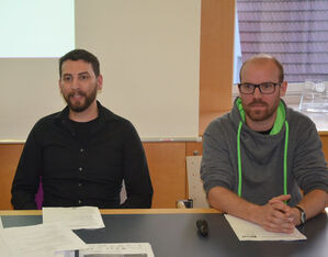 Jonas Schopf und Tobias Höller