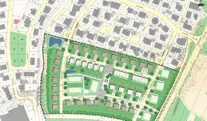 Eine von 3 Varianten für Obere Au II - an der südwestliche Ecke die SAFE jenseits des Kanals